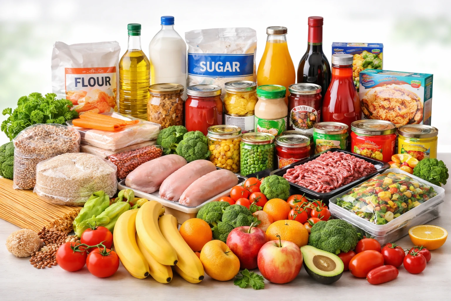Fornecimento de Alimentos Secos